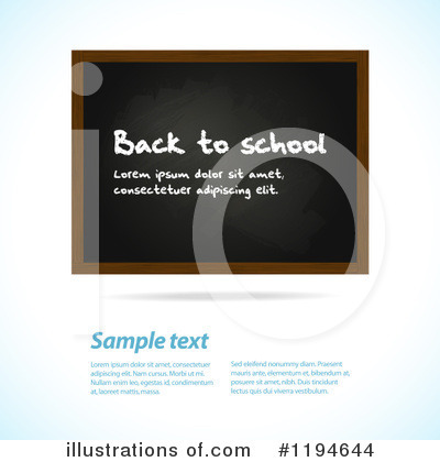 Royalty-Free (RF) Back To School Clipart Illustration by elaineitalia - Stock Sample #1194644