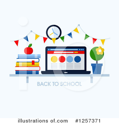 Royalty-Free (RF) Back To School Clipart Illustration by elena - Stock Sample #1257371