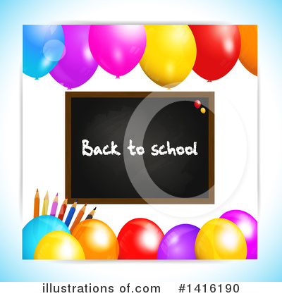 Royalty-Free (RF) Back To School Clipart Illustration by elaineitalia - Stock Sample #1416190