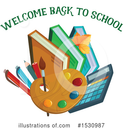 Royalty-Free (RF) Back To School Clipart Illustration by Vector Tradition SM - Stock Sample #1530987