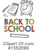 Back To School Clipart #1552099 by Vector Tradition SM