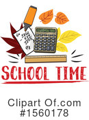 Back To School Clipart #1560178 by Vector Tradition SM