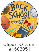 Back To School Clipart #1603951 by Vector Tradition SM