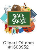 Back To School Clipart #1603952 by Vector Tradition SM