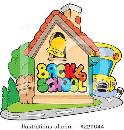 Royalty-Free (RF) Back To School Clipart Illustration by visekart - Stock Sample #220644