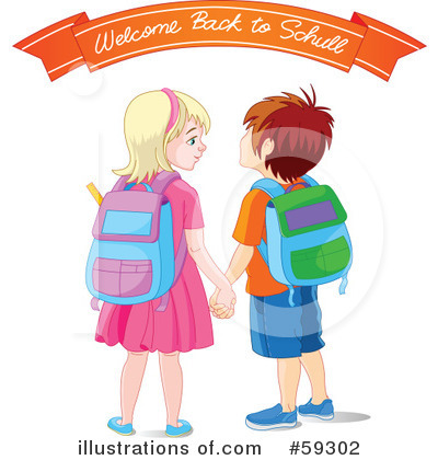 Royalty-Free (RF) Back To School Clipart Illustration by Pushkin - Stock Sample #59302