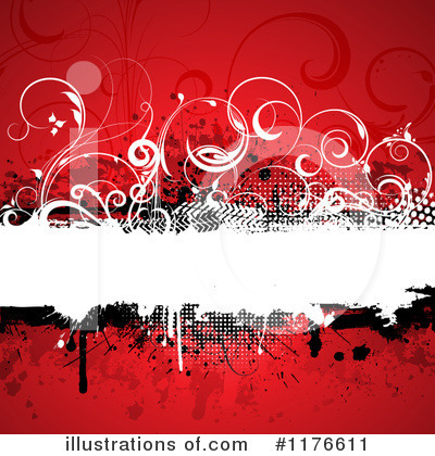 Floral Background Clipart #1176611 by KJ Pargeter