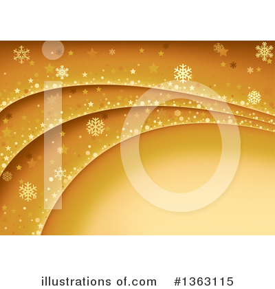 Snowflakes Clipart #1363115 by dero
