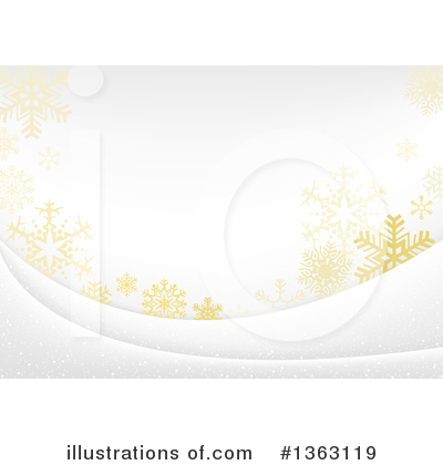 Snowflakes Clipart #1363119 by dero