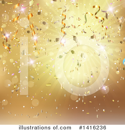 Confetti Clipart #1416236 by KJ Pargeter