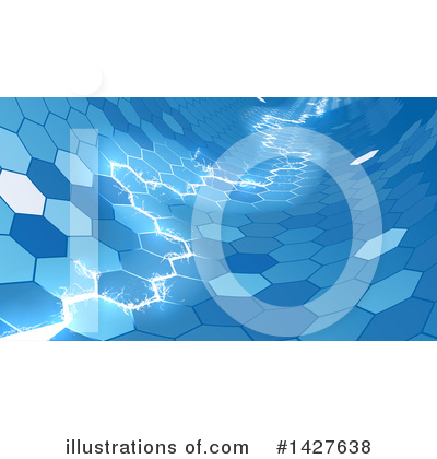 Hexagons Clipart #1427638 by AtStockIllustration