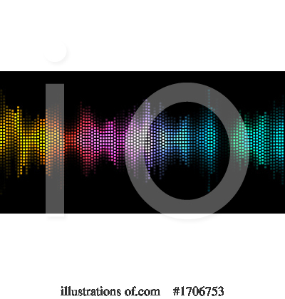 Sound Wave Clipart #1706753 by KJ Pargeter