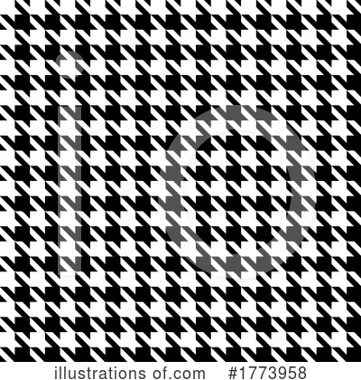 Houndstooth Clipart #1773958 by KJ Pargeter