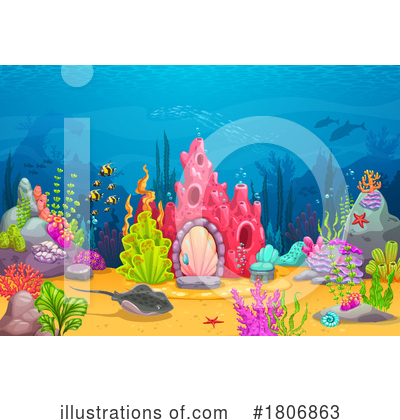 Underwater Clipart #1806863 by Vector Tradition SM