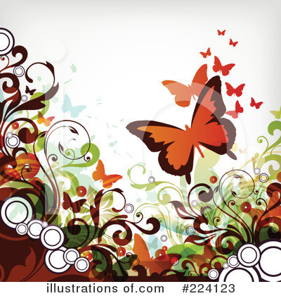 Butterfly Clipart #224123 by OnFocusMedia