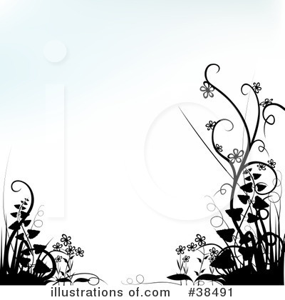 Floral Background Clipart #38491 by dero