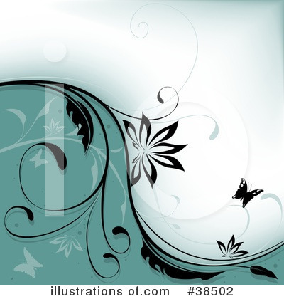 Floral Background Clipart #38502 by dero