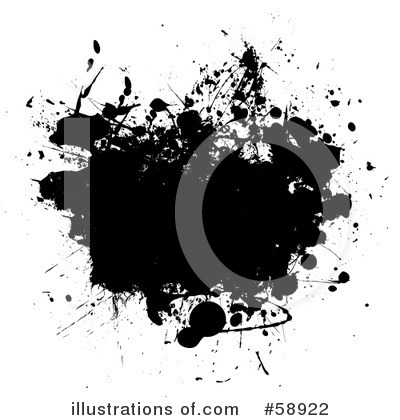 Ink Splatter Clipart #58922 by michaeltravers
