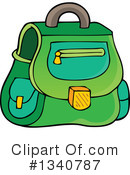 Backpack Clipart #1340787 by visekart