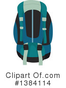 Backpack Clipart #1384114 by BNP Design Studio