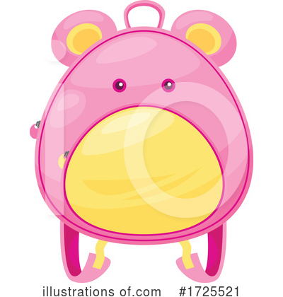 Royalty-Free (RF) Backpack Clipart Illustration by Vector Tradition SM - Stock Sample #1725521