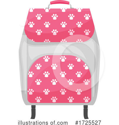 Backpack Clipart #1725527 by Vector Tradition SM