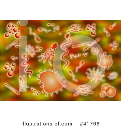 Royalty-Free (RF) Bacteria Clipart Illustration by Prawny - Stock Sample #41766