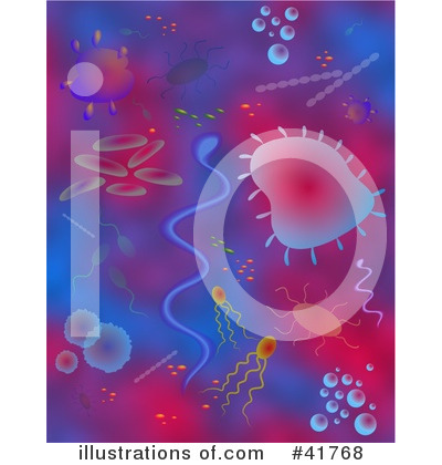 Royalty-Free (RF) Bacteria Clipart Illustration by Prawny - Stock Sample #41768