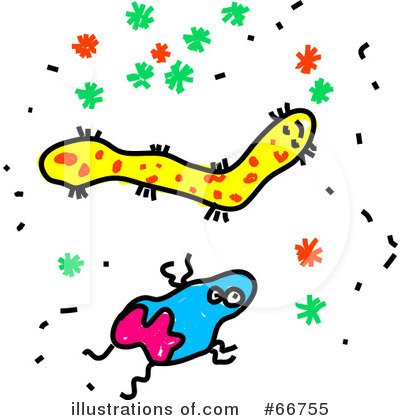 Royalty-Free (RF) Bacteria Clipart Illustration by Prawny - Stock Sample #66755