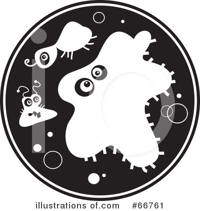 Royalty-Free (RF) Bacteria Clipart Illustration by Prawny - Stock Sample #66761