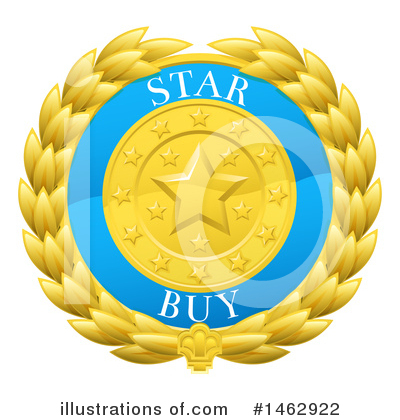 Royalty-Free (RF) Badge Clipart Illustration by AtStockIllustration - Stock Sample #1462922