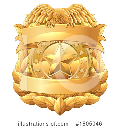 Royalty-Free (RF) Badge Clipart Illustration by AtStockIllustration - Stock Sample #1805046