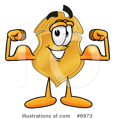 Royalty-Free (RF) Badge Clipart Illustration by Mascot Junction - Stock Sample #6973