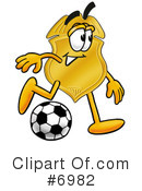Badge Clipart #6982 by Mascot Junction