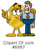 Badge Clipart #6987 by Mascot Junction