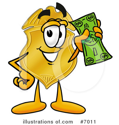 Badge Clipart #7011 by Mascot Junction