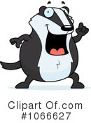Badger Clipart #1066627 by Cory Thoman