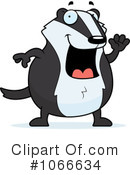 Badger Clipart #1066634 by Cory Thoman