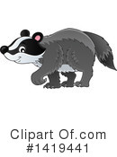 Badger Clipart #1419441 by visekart