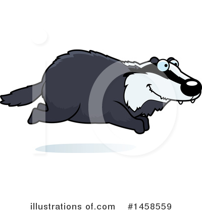 Royalty-Free (RF) Badger Clipart Illustration by Cory Thoman - Stock Sample #1458559