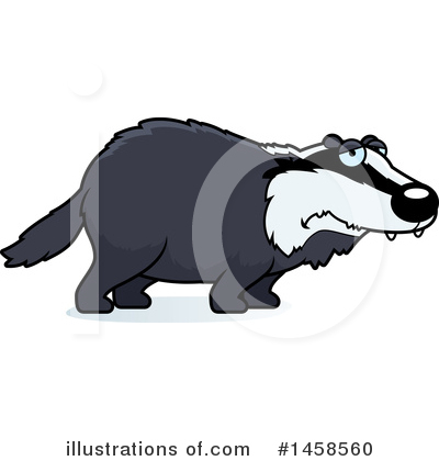 Badger Clipart #1458560 by Cory Thoman