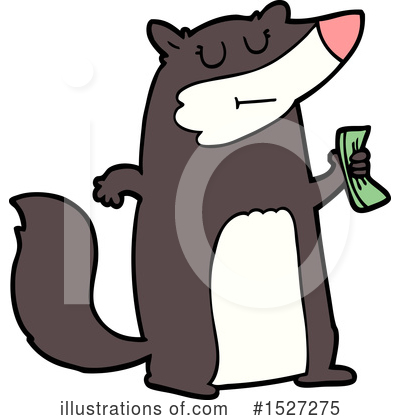 Royalty-Free (RF) Badger Clipart Illustration by lineartestpilot - Stock Sample #1527275