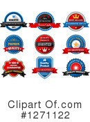 Badges Clipart #1271122 by Vector Tradition SM