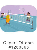 Badminton Clipart #1260086 by BNP Design Studio