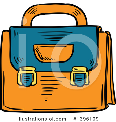 Bag Clipart #1396109 by Vector Tradition SM