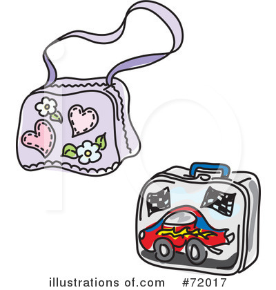 Royalty-Free (RF) Bag Clipart Illustration by inkgraphics - Stock Sample #72017