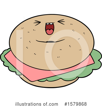 Sandwich Clipart #1579868 by lineartestpilot