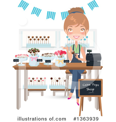 Woman Clipart #1363939 by Melisende Vector