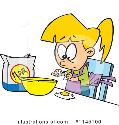 Royalty-Free (RF) Baking Clipart Illustration by toonaday - Stock Sample #1145100