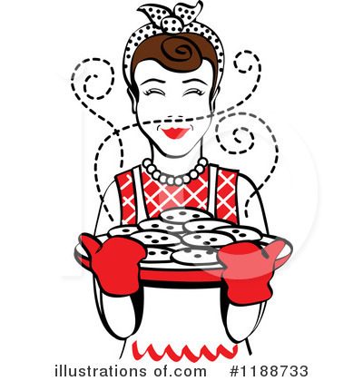 Housewife Clipart #1188733 by Andy Nortnik